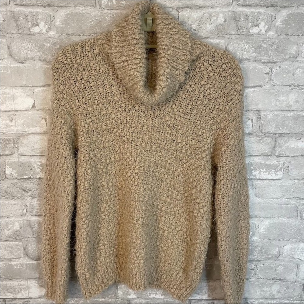PHILOSOPHY Eyelash Cowlneck Sweater